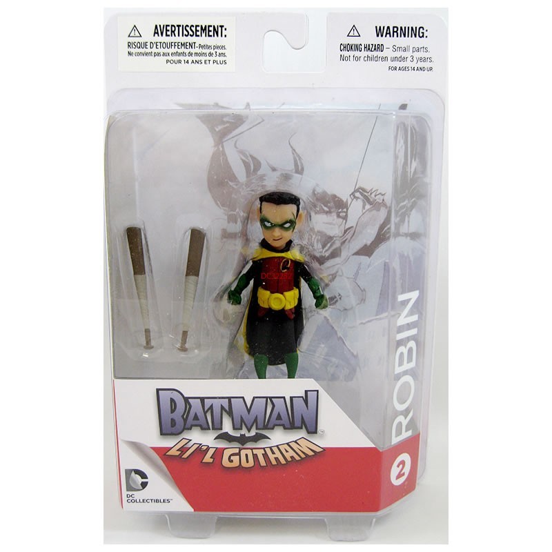 Batman Lil Gotham Robin Mini Action Figure