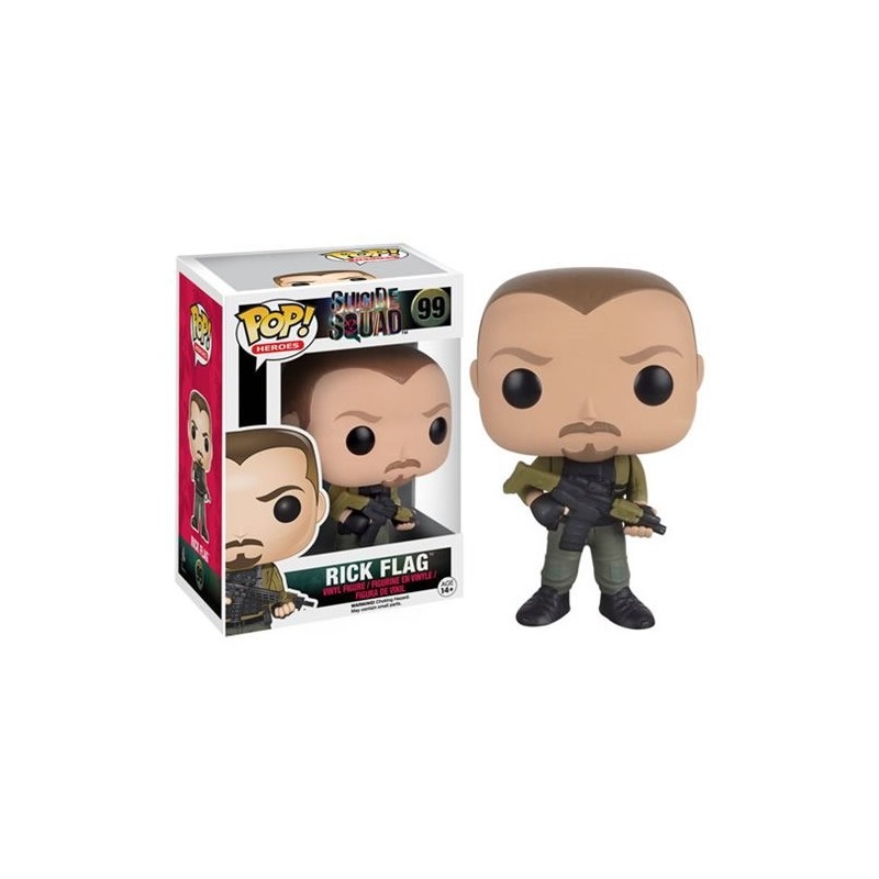 Suicide Squad Rick Flag Pop!