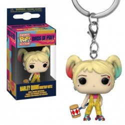 Birds of Prey Harley Quinn Boobytrap Battle Pocket Pop! Key Chain Llavero