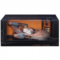 SDCC Exclusive Star Wars The Black Series X-34 Landspeeder & Luke Skywalker Figure