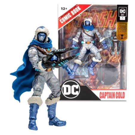 Captain Cold w/The Flash Comic (DC Page Punchers)