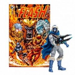 Captain Cold w/The Flash Comic (DC Page Punchers)