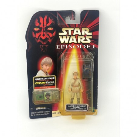 Star Wars Episode I Anakin Skywalker (Tatooine) with Backpack & Grease Gun