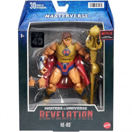 Masters of the Universe Masterverse He-Ro Revelation Exclusive