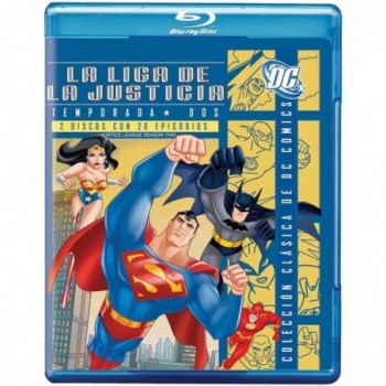 Liga de la Justicia Temporada 2 Blu-Ray Pelicula