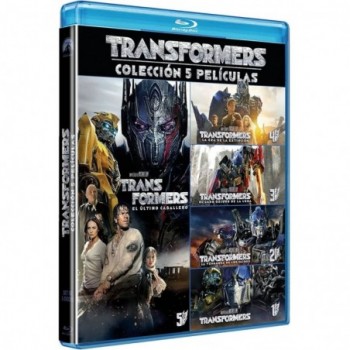 Transformers Colección 5 Peliculas Blu-Ray Pelicula