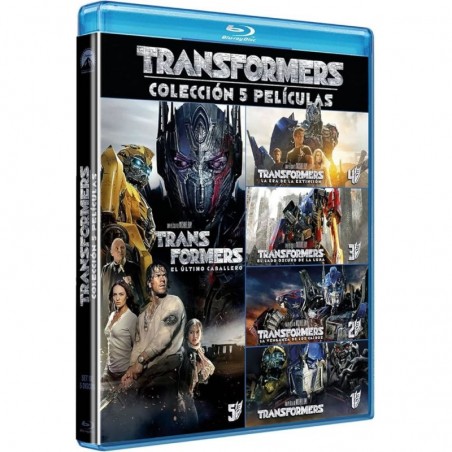 Transformers Colección 5 Peliculas Blu-Ray Pelicula