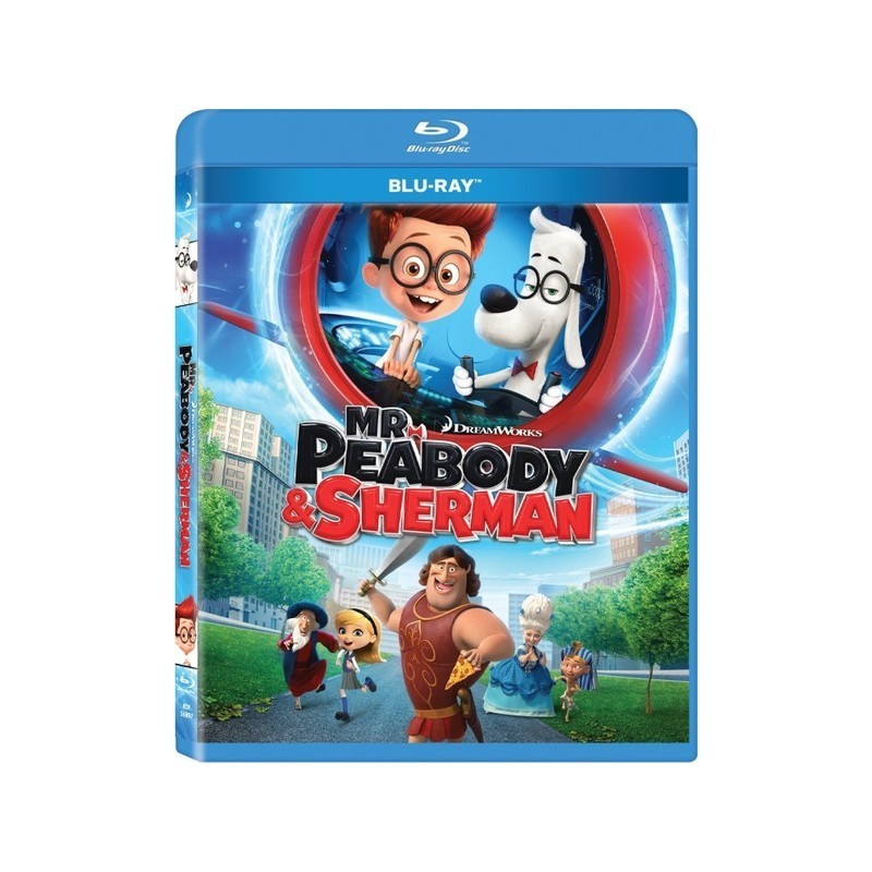 Las aventuras de Peabody y Sherman Blu-Ray Pelicula