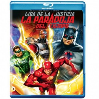 Liga de la Justicia: La Paradoja del Tiempo Blu-Ray Pelicula