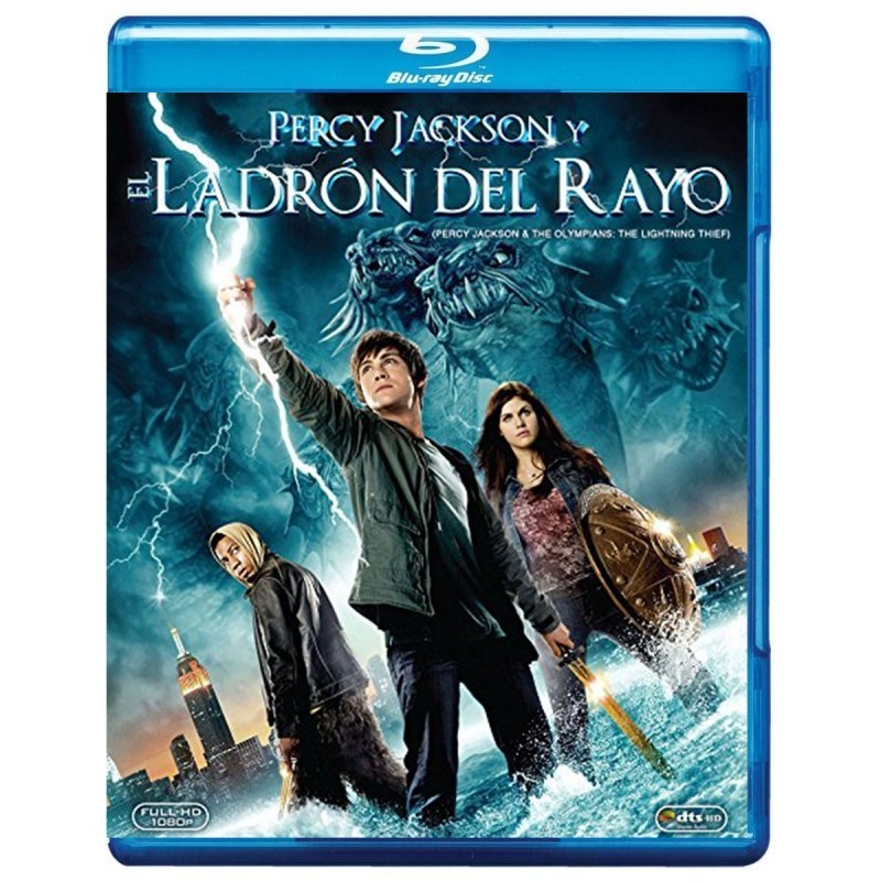 Percy Jackson y el ladrón del rayo Blu-Ray Pelicula