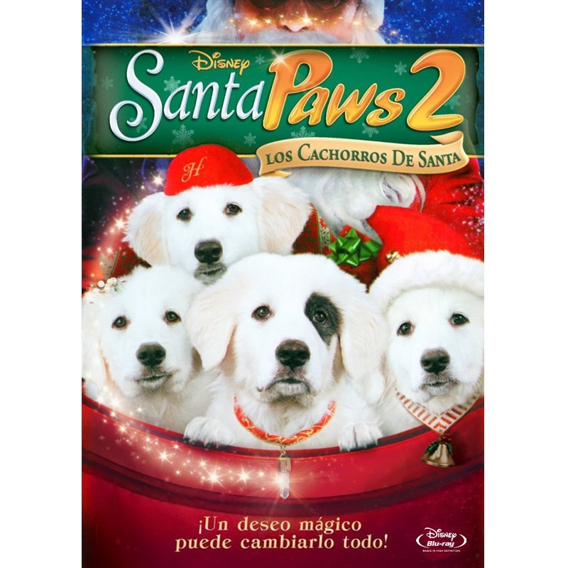 Santa Paws 2: los cachorros de Santa Blu-Ray Pelicula