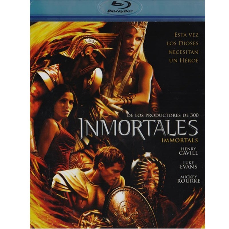 Inmortales Blu-Ray Pelicula