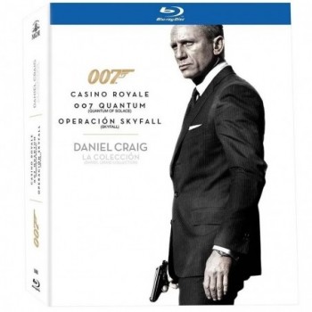 007- Casino Royale/ Quantum/ Operacion Skyfall - Daniel Craig Blu-Ray Pelicula