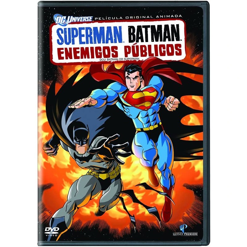 Superman/Batman: Enemigos Públicos DVD Pelicula