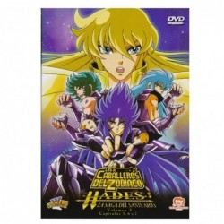 Los Caballerois del Zodiaco Hades Vol 3 La Saga del Santuario DVD Pelicula