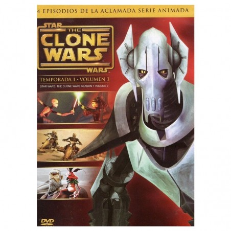 Star Wars: The Clone Wars Temporada 1 DVD Pelicula