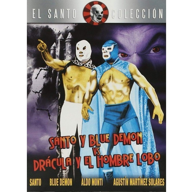 Santo y Blue Demon vs Dracula y El Hombre Lobo DVD Pelicula