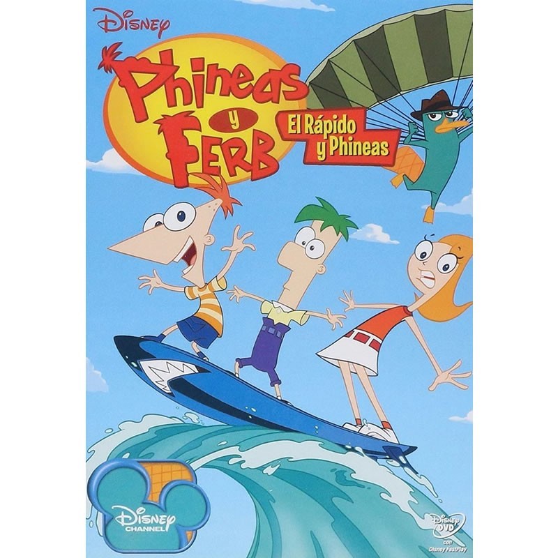 El rápido y el phineas DVD Pelicula