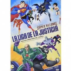 DC Super Villanos: Liga de la Justicia: Mentes Maestras del Crímen DVD Pelicula