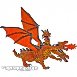 Dragon with 3 Heads orange