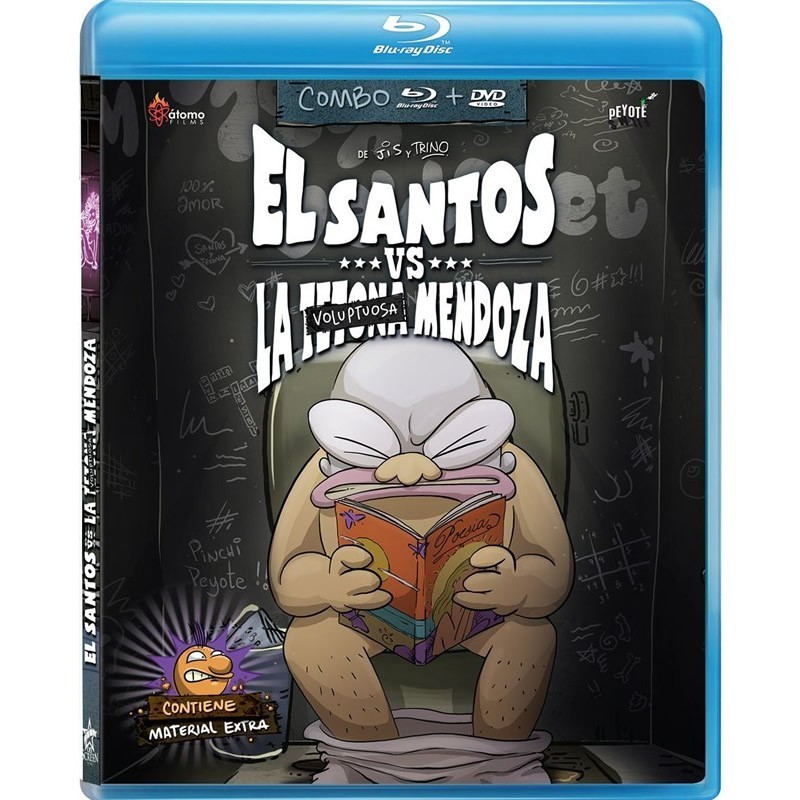El Santos vs. La Tetona Mendoza Blu-Ray Pelicula