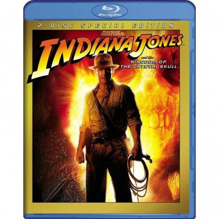 Indiana Jones and the Kingdom of teh Crystal Skull Blu-Ray Pelicula