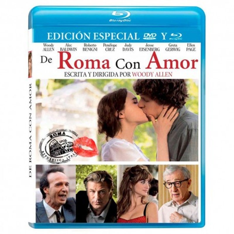 De Roma con amor Blu-Ray Pelicula