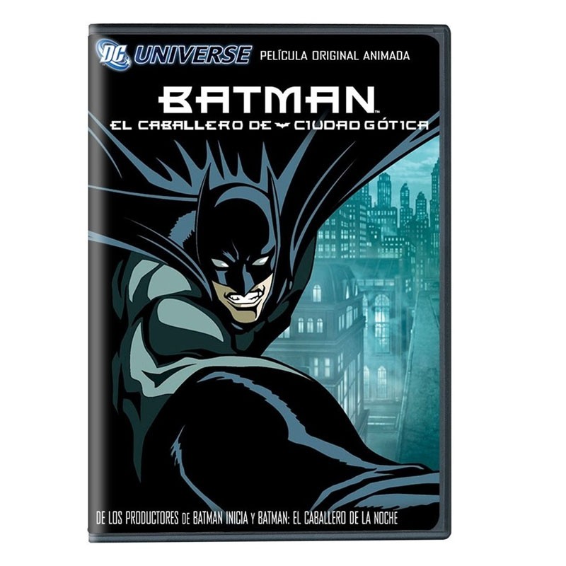 Batman El Caballero Ciudad Gótica Película DVD