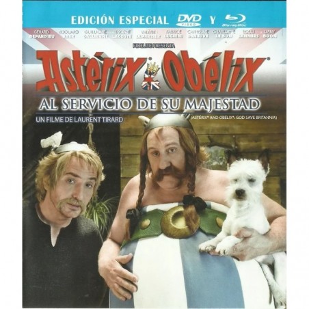 Astérix y Obélix al servicio de su majestad Blu-Ray Pelicula