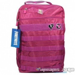 Mochila Escolar Fortnite Pink