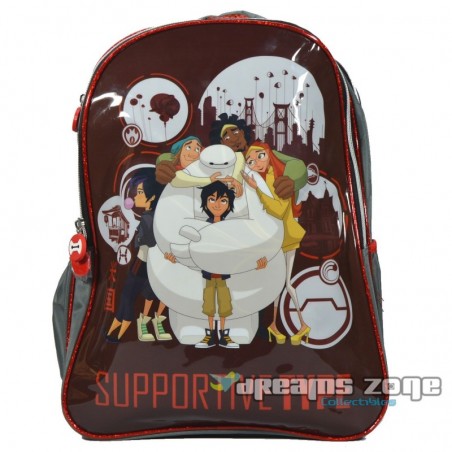 Mochila Escolar Big Hero c/ Luz